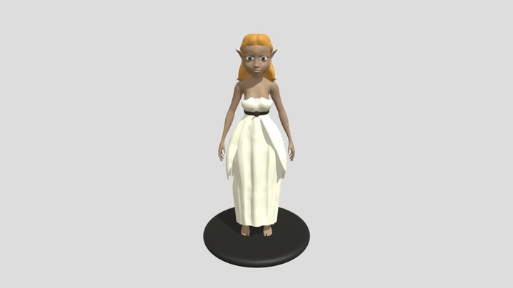 Zelda by Rhaphi - 3D Print