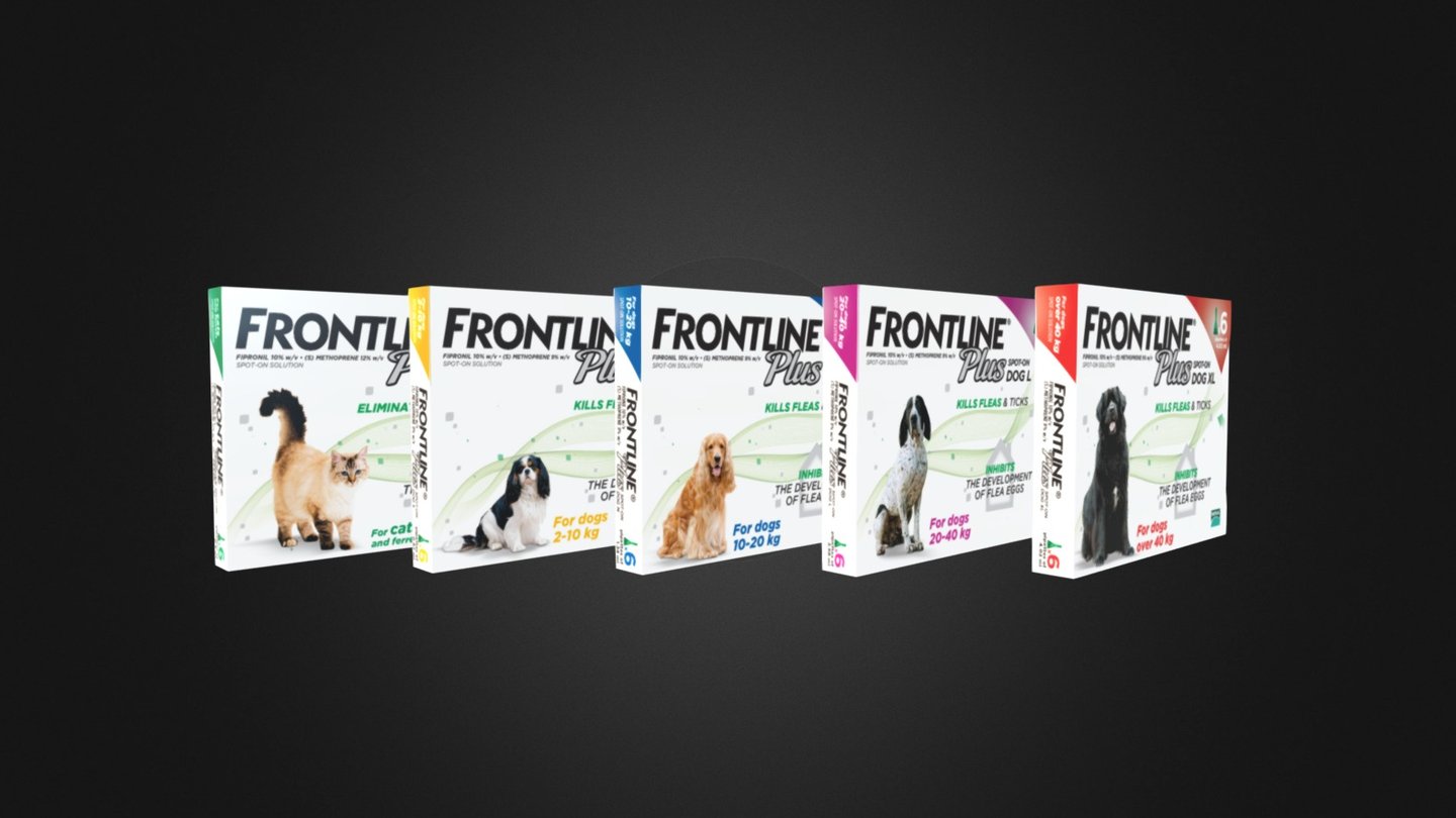 Frontline Plus Spot-On 6 Packs
