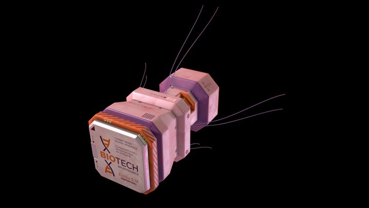 BIOtech brain implant 3D Model