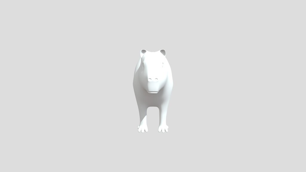 Cartoon Capybara
