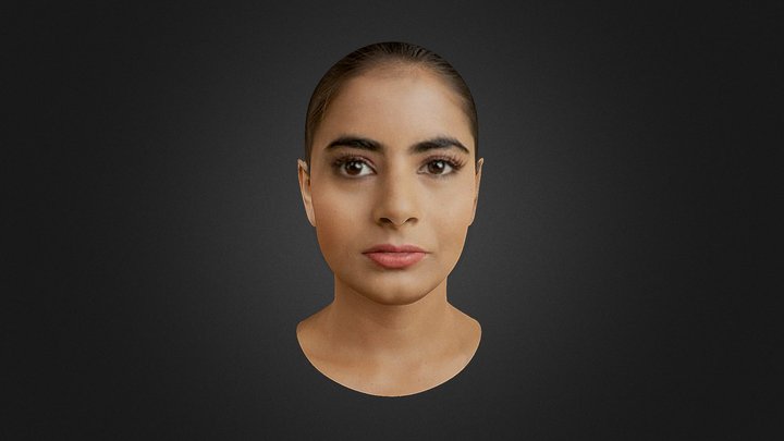 Indian girl 3D Model