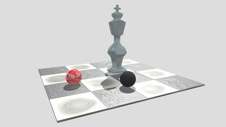 chessPiece 3D Model