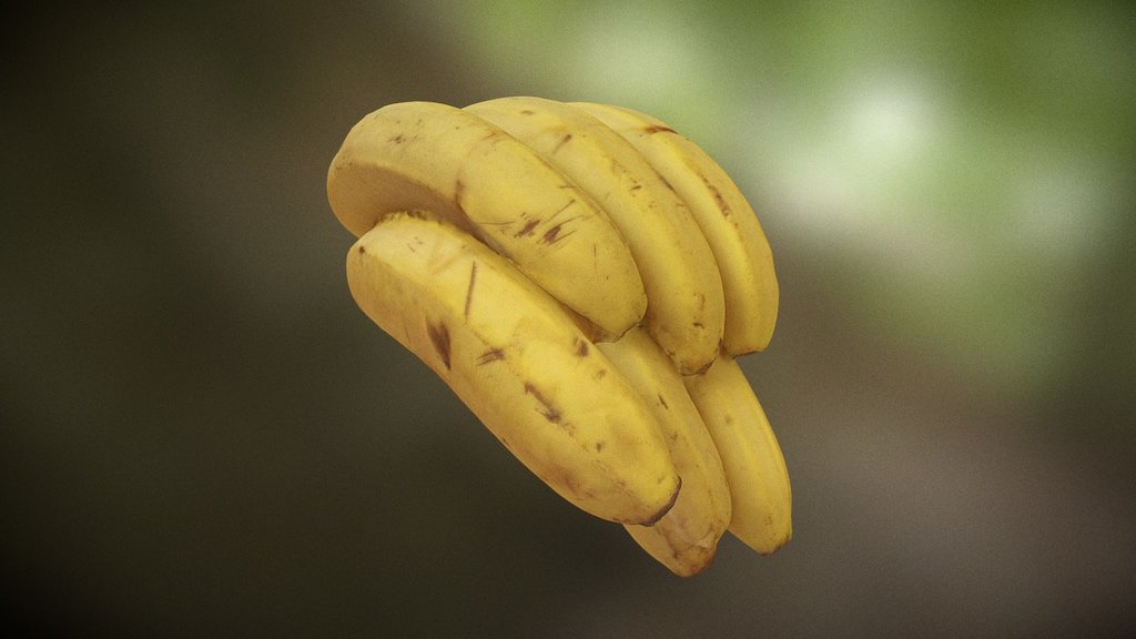 Bananas With A Surprise Download Free 3d Model By Mantas Talmantas