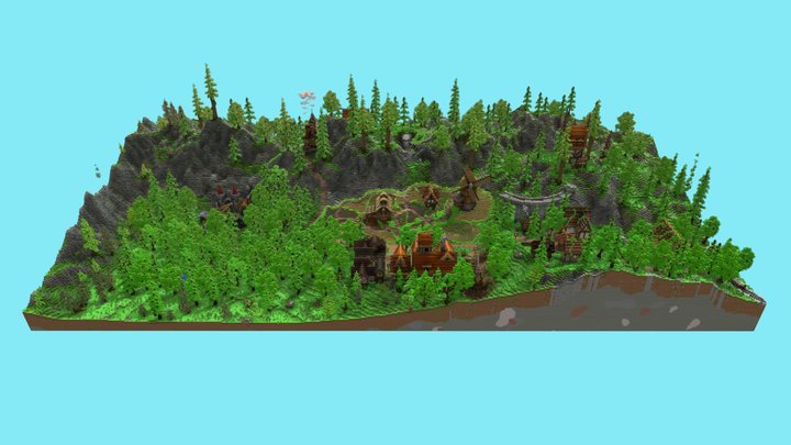 Forest 3D Model