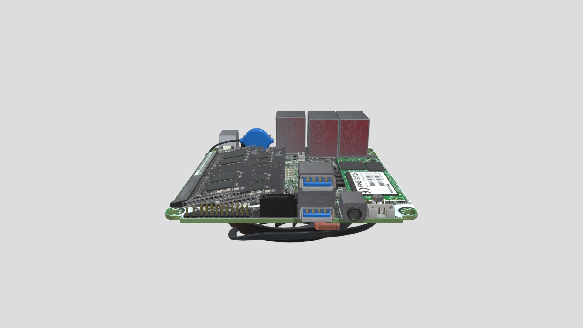 ASROCK Industrial Motherboard 4X4-V1000M-02
