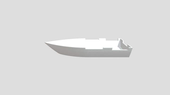 Brandon Le's Boat 3D Model