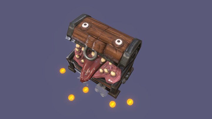 monster box 3D Model