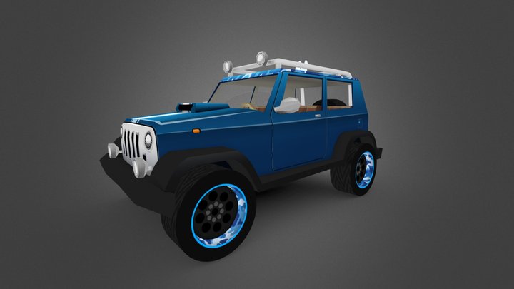 SUV 3D Model