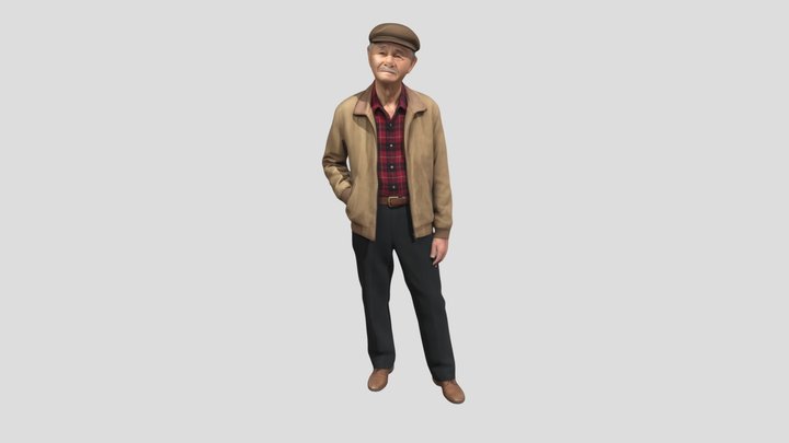 Timeless Plaid Gentleman – Free 3D Model STL
