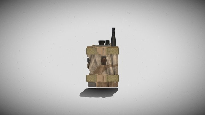 Selex PRR and DDPM Pouch Free low-poly 3D model 3D Model