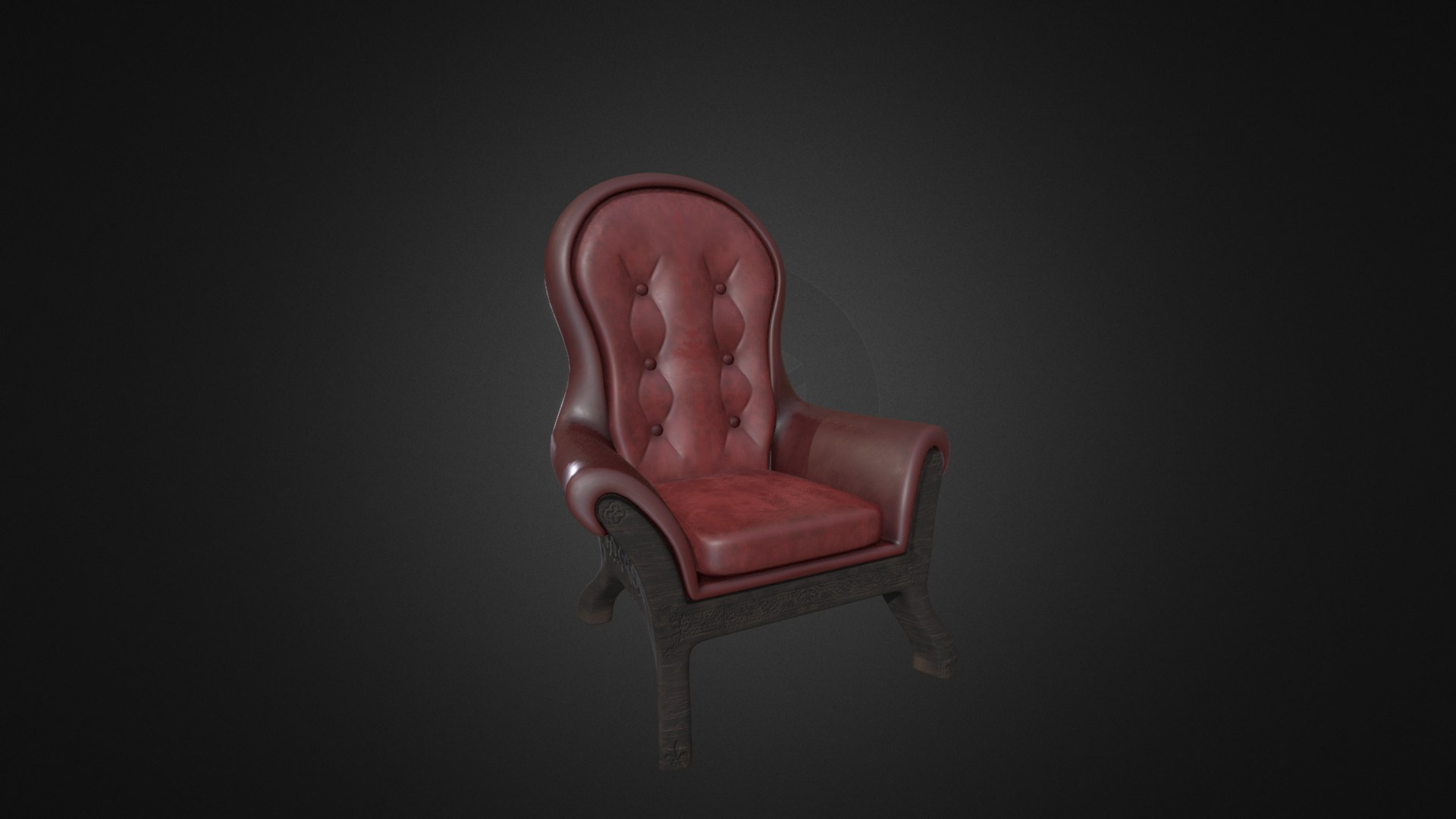 Victorian Chair Download Free 3d Model By Inter Net [8f5ba2a] Sketchfab