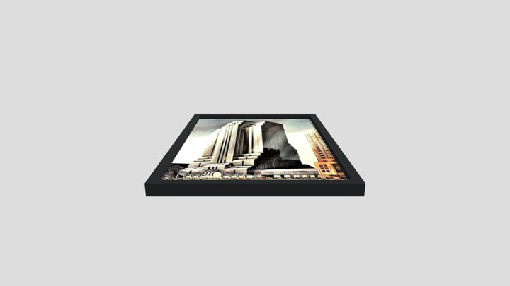 Brutalist Architecture & Noir Cityscapes – Free 3D Model STL