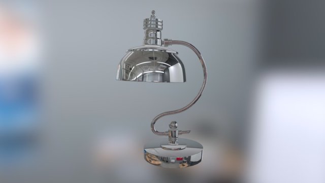 Markel table/desk lamp Art Deco 3D Model