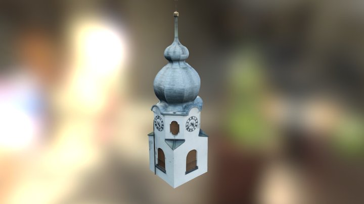 Kirchturm 3D Model