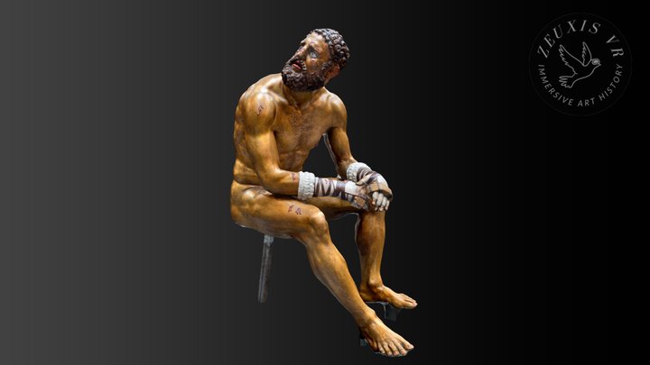 Polychrome Reconstruction of the Boxer at Rest