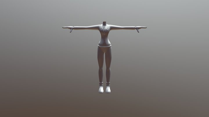 Mandy Body Second Draft Smooth 3D Model