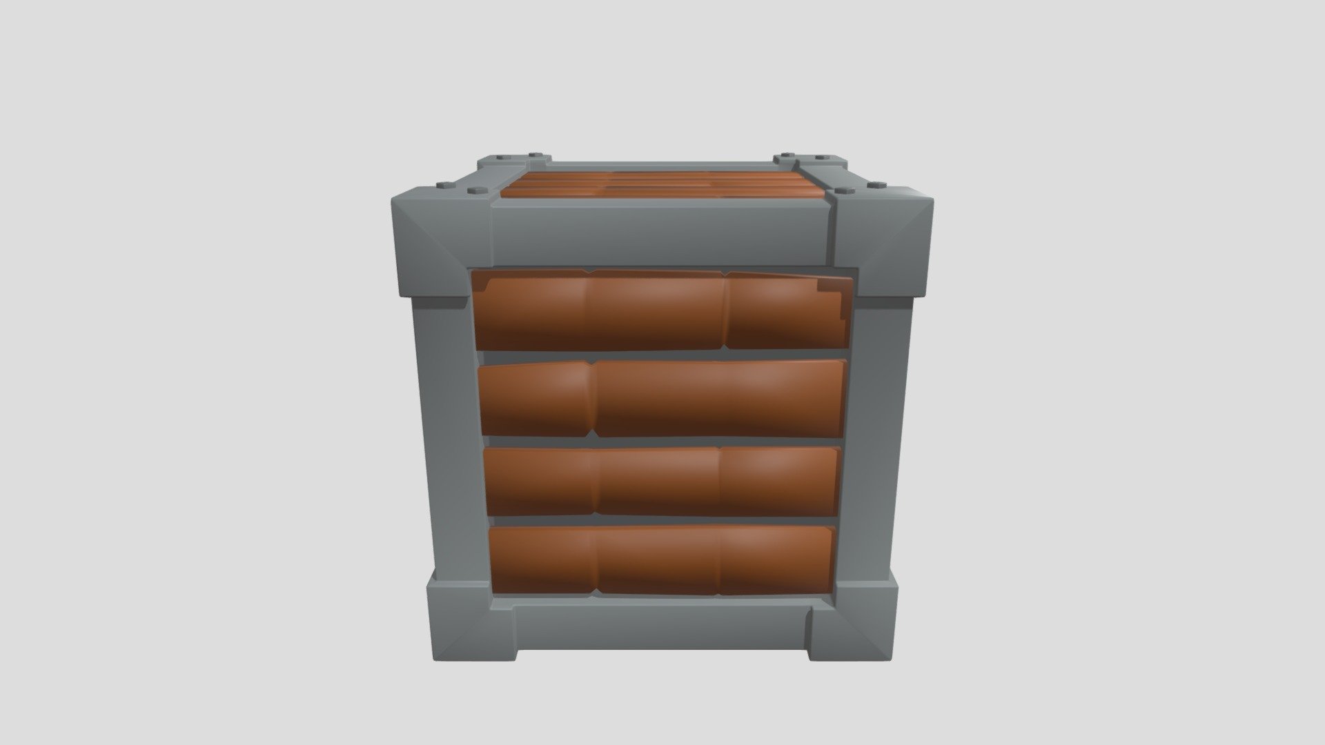 Caja lowpoly