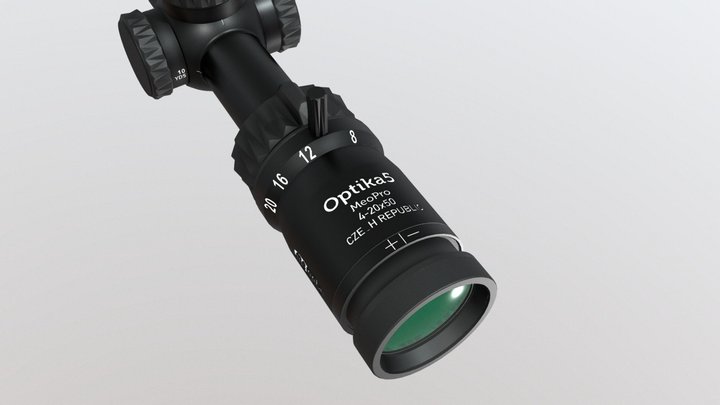 4-20X50 - None IR - Demo 3D Model