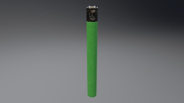 Cricket Lighter 3D Model
