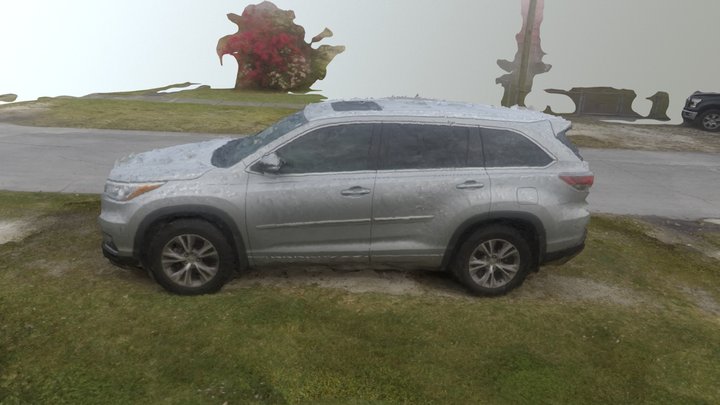 2015 Toyota Highlander 3D Model