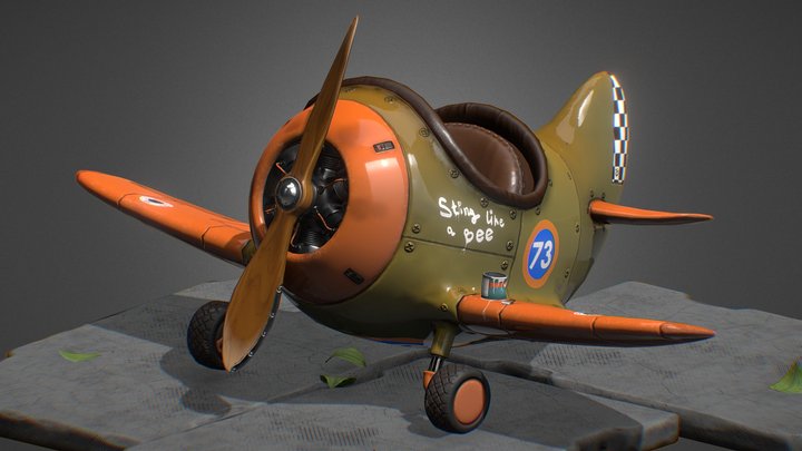 Fly like a butterfly sting like a bee 🐝 3D Model
