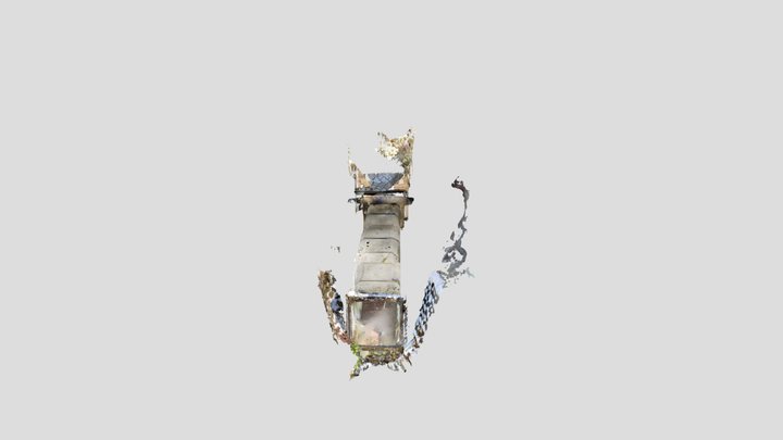 BOX南 3D Model