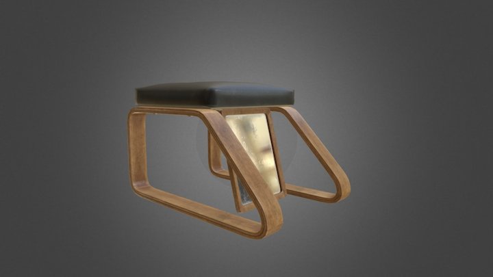 Shoe Fitting Bench 3D Model