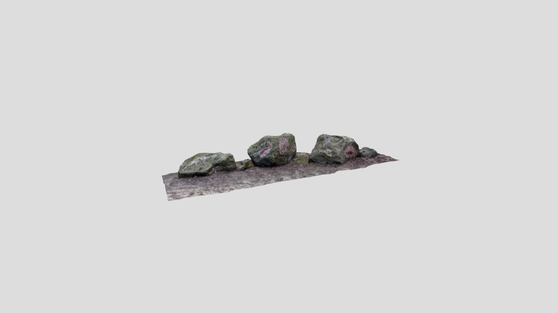 Rock scan at ceres