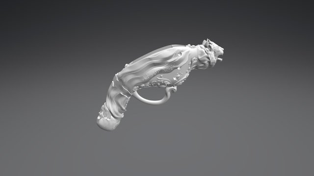 Norwegian National Gun 3D Model