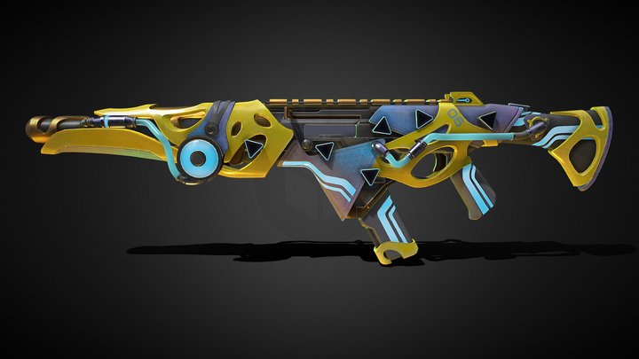 Apex Legends Carbine R301 Fun In The Sun – Free 3D Model STL