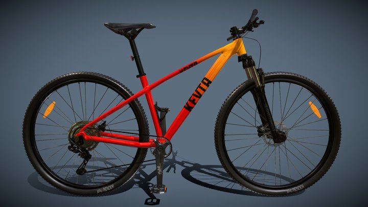 Mountain Bike 3D Model
