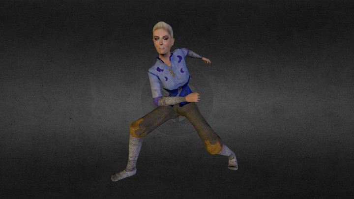Sarah 3D Model
