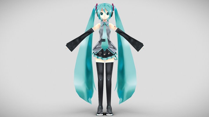 Miku – Free 3D Model STL