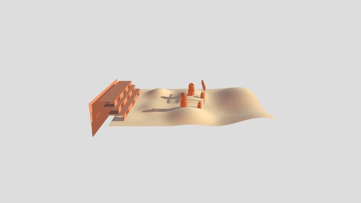 Environment blockout 3D Model