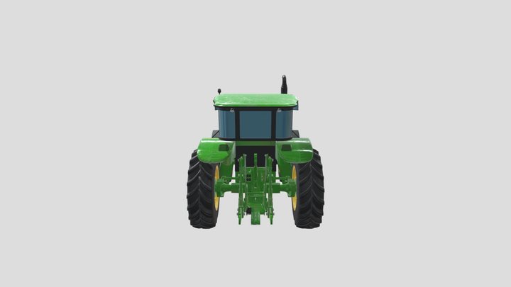 Tractor Final Clean/Dusty 3D Model