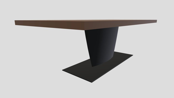 CONVEX TABLE 3D Model