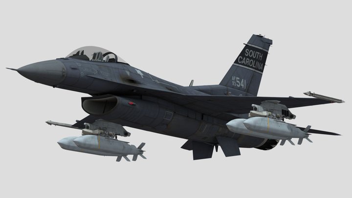 F-16CM with AGM-154A1 JSOW
