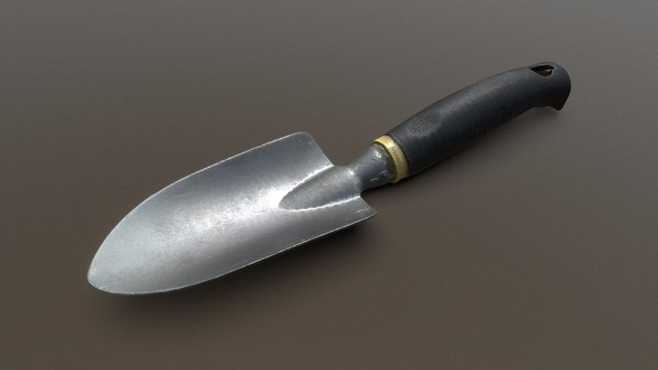 Garden Trowel 3D Model