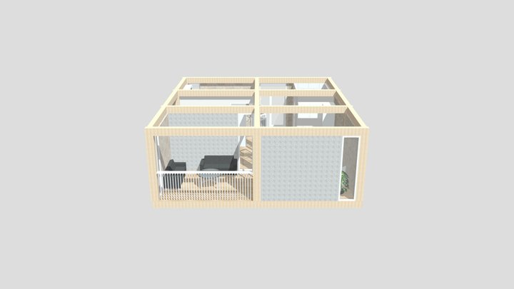 HYPHAE example apartment 3D Model