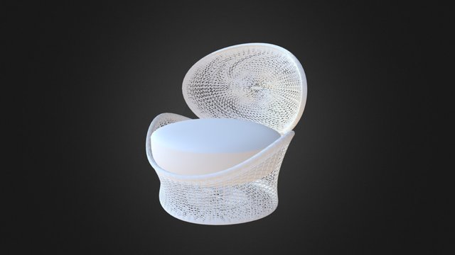 LIVING ARM CHAIR 3D Model