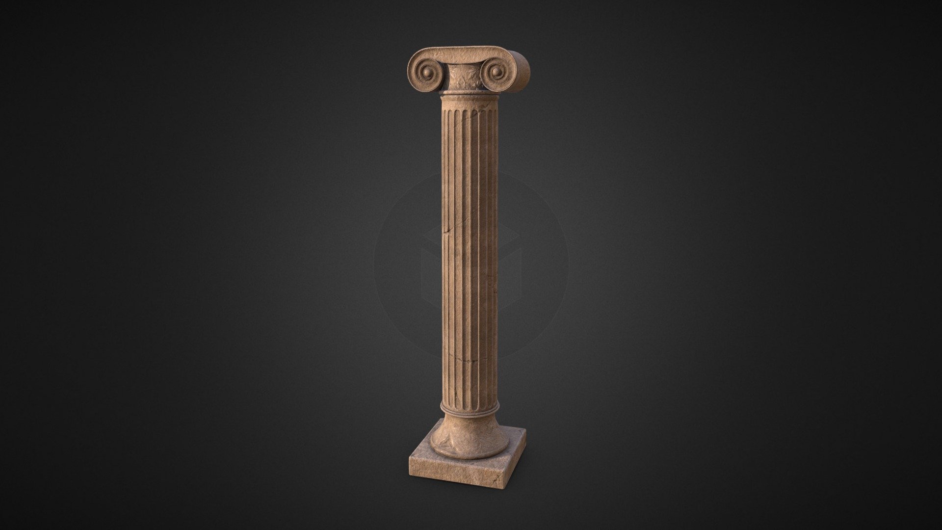Ancient Greek Ionic Column