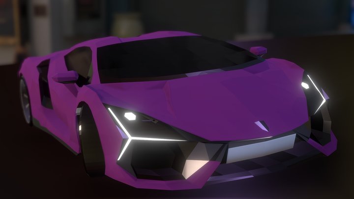 Lamborghini Revuelto 3D Model