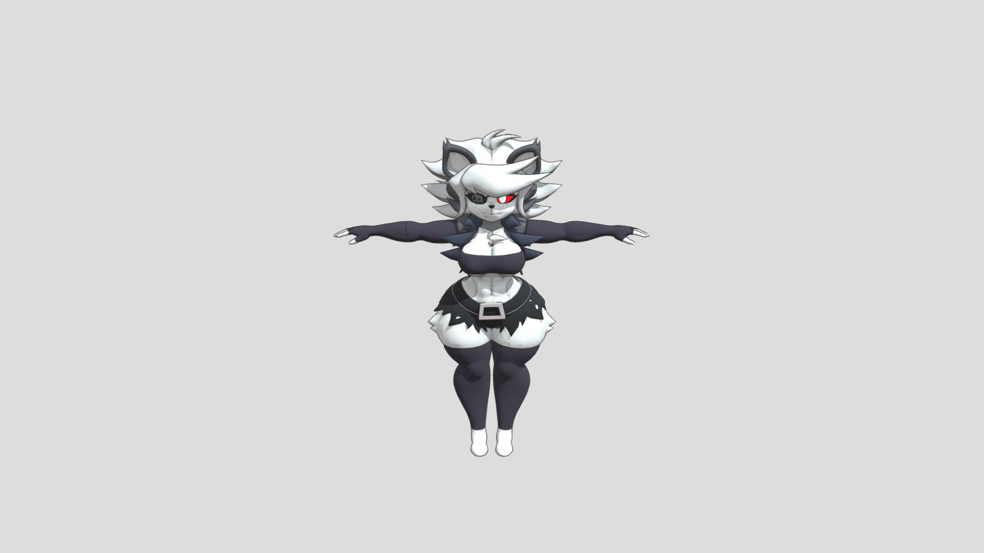 Loona_wolf - Download Free 3D model by Bonnie (@greysonhodges3 ...