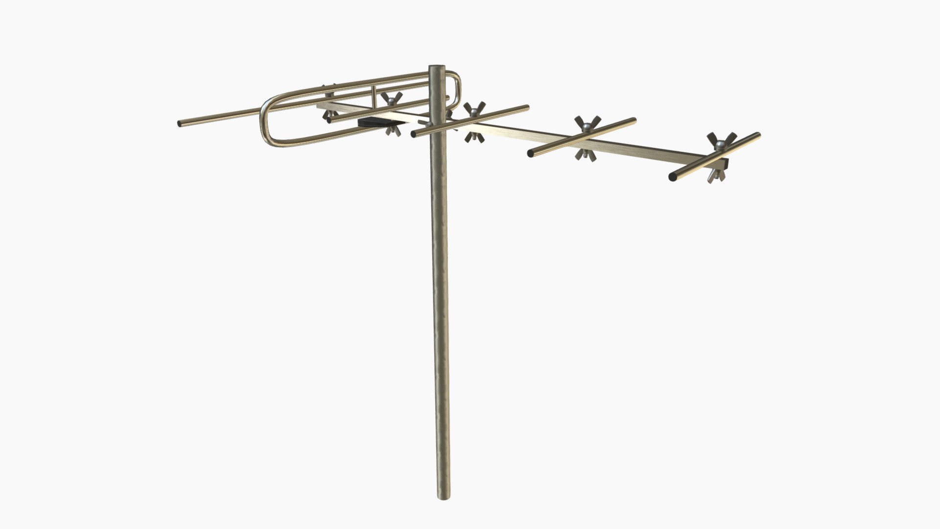 Vhf Antena 3d Model