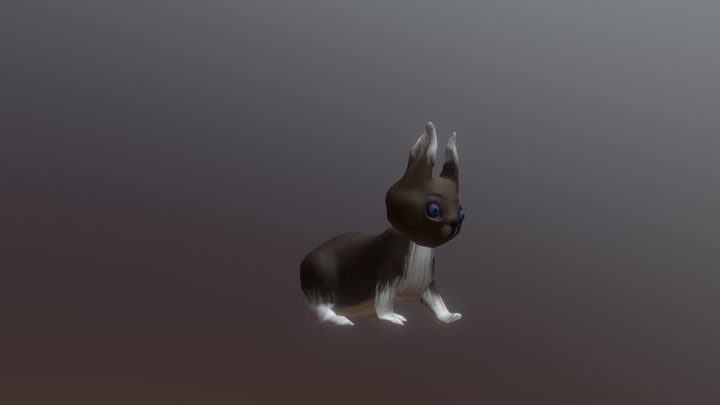 Rabbit Export Low 3D Model