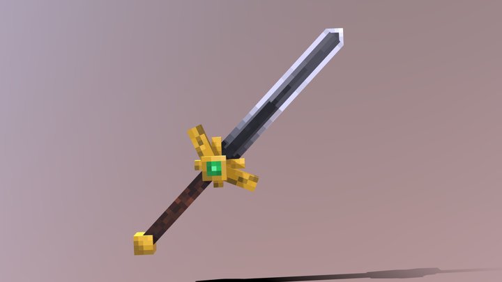 Espada longa 3D Model