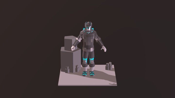 Sci-Fi Armour 3D Model
