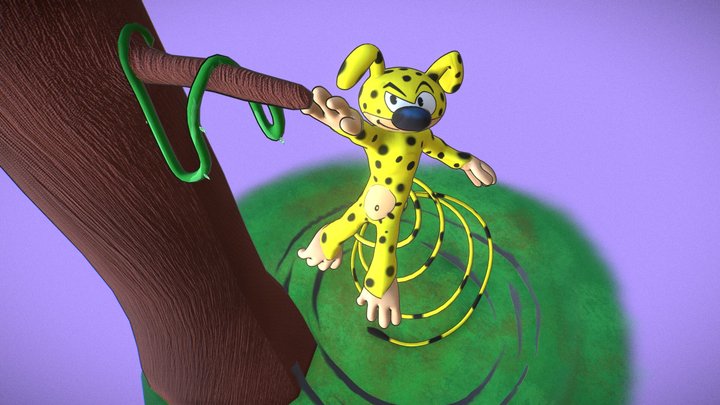 Marsupilami 🐒 3D Model