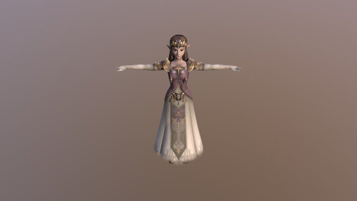 Twilight Princess - Zelda 3D Model