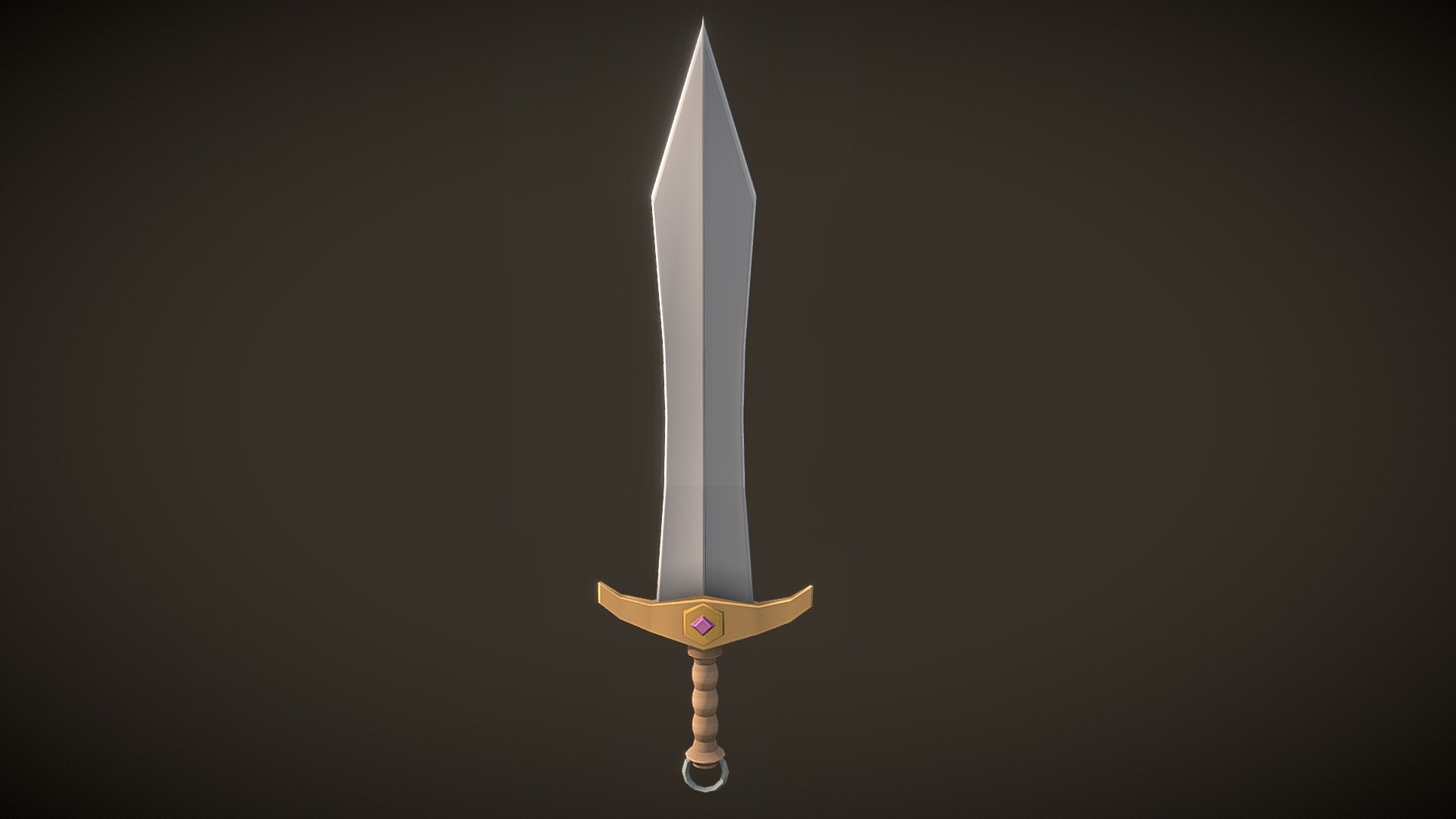 Sword Game Asset - Download Free 3D model by Karthik Naidu